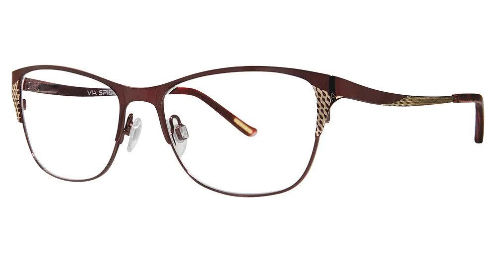 Via Spiga VSAgata Eyeglasses - Burgundy - view 2